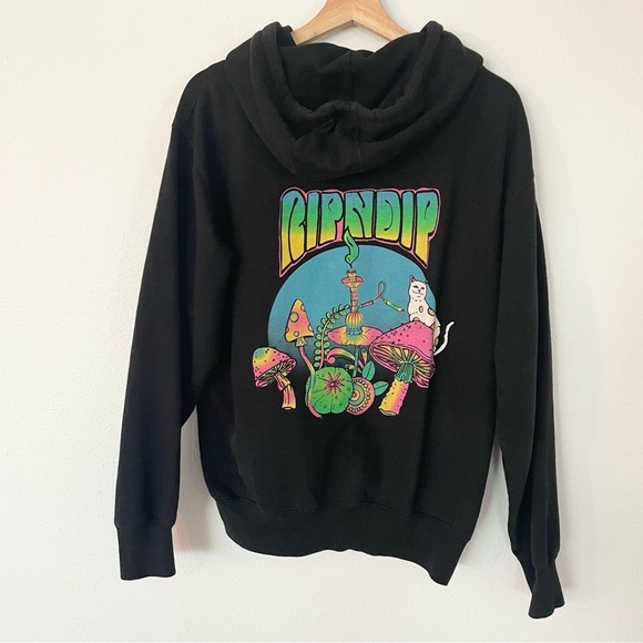 RIPNDIP PSYCHEDELIC PULLOVER HOODIE size M - Picture 10 of 14